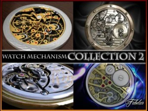 механизм часов колл 2 3D Модель