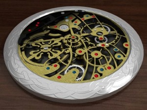watch mechanism coll 2 3D 模型