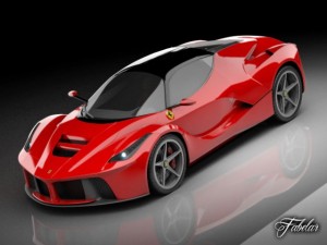 ferrari laferrari 3D 모델
