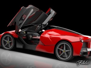 ferrari laferrari 3D 모델