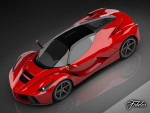 ferrari laferrari 3D 모델