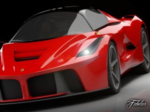 ferrari laferrari 3D 모델
