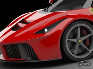 ferrari laferrari 3D 모델