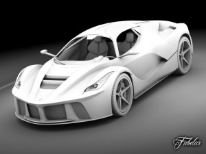 ferrari laferrari 3D 모델