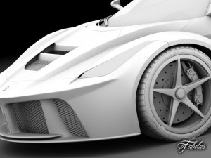 ferrari laferrari 3D 모델