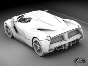 ferrari laferrari 3D 모델