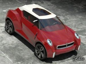 mg icon concept 3D Model