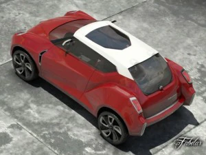 mg icon concept 3D Model