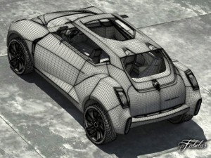mg icon concept 3D-Modell