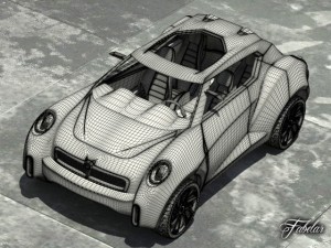 mg icon concept 3D-Modell