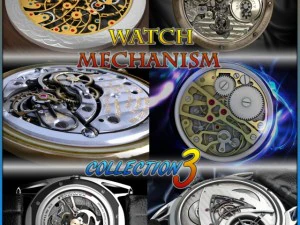 механизм часов колл 3 3D Модель