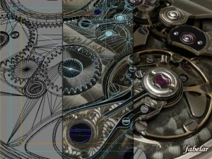 watch mechanism coll 3 3D Model
