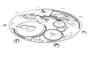 watch mechanism coll 3 3D Model