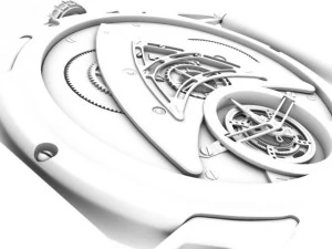watch mechanism coll 3 3D Model
