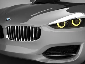 bmw concept pack 2 3D Model