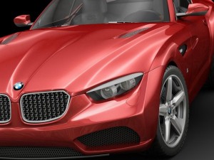 bmw concept pack 2 3D मॉडल