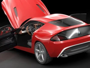 bmw concept pack 2 3D Model