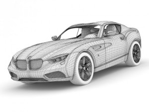 bmw concept pack 2 3D मॉडल