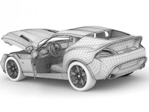 bmw concept pack 2 3D Model