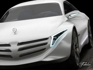 mercedes concept pack 2 3D Model