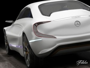 mercedes concept pack 2 3D Model