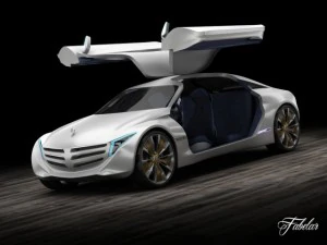 mercedes concept pack 2 3D Model