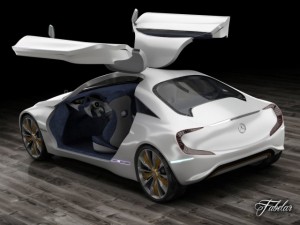 mercedes concept pack 2 3D Model