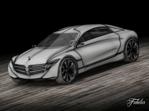 mercedes concept pack 2 3D Model