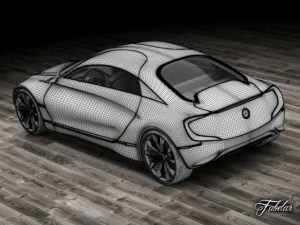 mercedes concept pack 2 3D Model