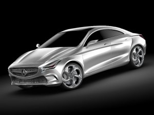 mercedes concept pack 2 3D Model