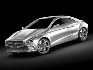 mercedes concept pack 2 3D Model