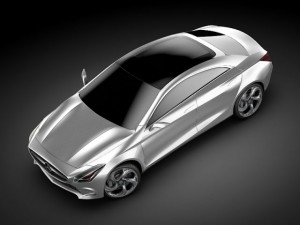 mercedes concept pack 2 3D Model