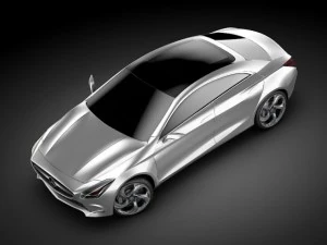 mercedes concept pack 2 3D Model