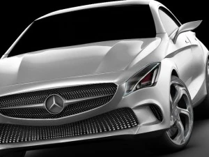 mercedes concept pack 2 3D Model