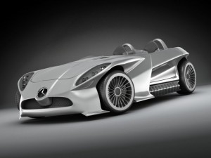 mercedes concept pack 2 3D Model