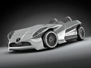 mercedes concept pack 2 3D Model