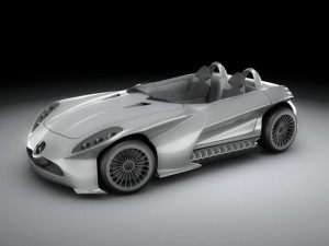 mercedes concept pack 2 3D Model