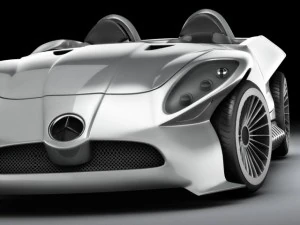 mercedes concept pack 2 3D Model