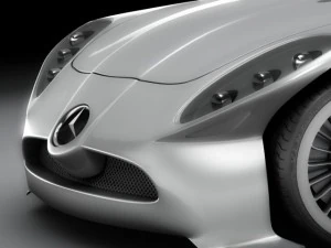 mercedes concept pack 2 3D Model