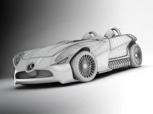 mercedes concept pack 2 3D Model