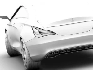 mercedes concept pack 2 3D Model