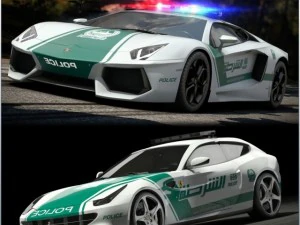polisi dubai vol1 Model 3D