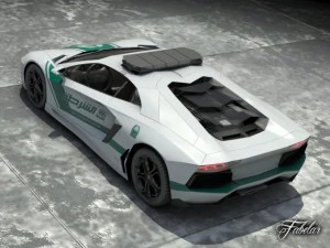 pol&iacute;cia de dubai vol1 Modelo 3D