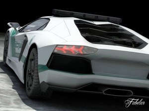 dubai police vol1 3D 모델