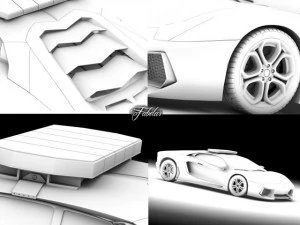 pol&iacute;cia de dubai vol1 Modelo 3D