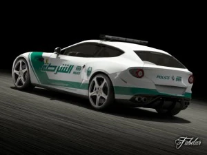 pol&iacute;cia de dubai vol1 Modelo 3D