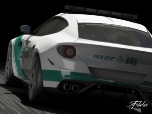 pol&iacute;cia de dubai vol1 Modelo 3D
