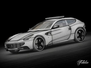 pol&iacute;cia de dubai vol1 Modelo 3D