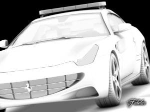 pol&iacute;cia de dubai vol1 Modelo 3D