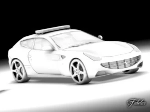 pol&iacute;cia de dubai vol1 Modelo 3D